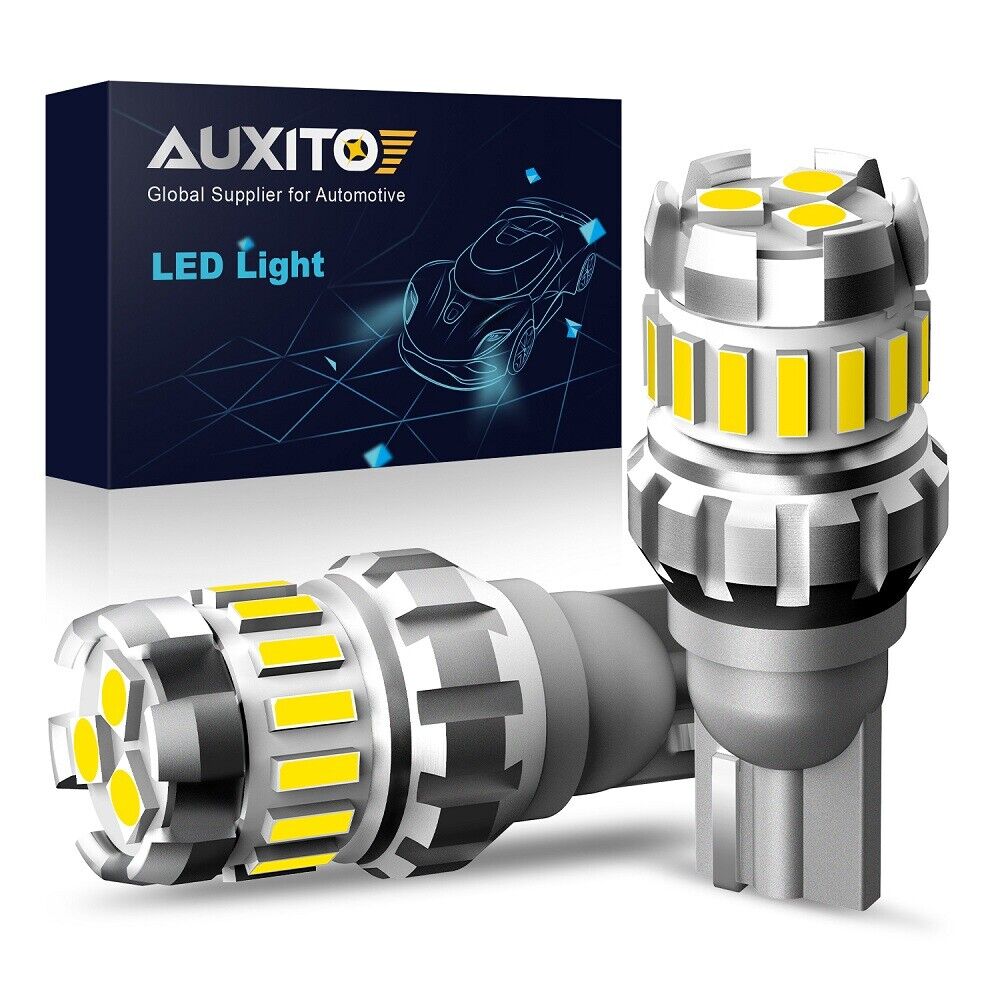 AUXITO LED Reverse Back Up Light Bulb 921 912 W16W 904 906 916 Super White 6000K