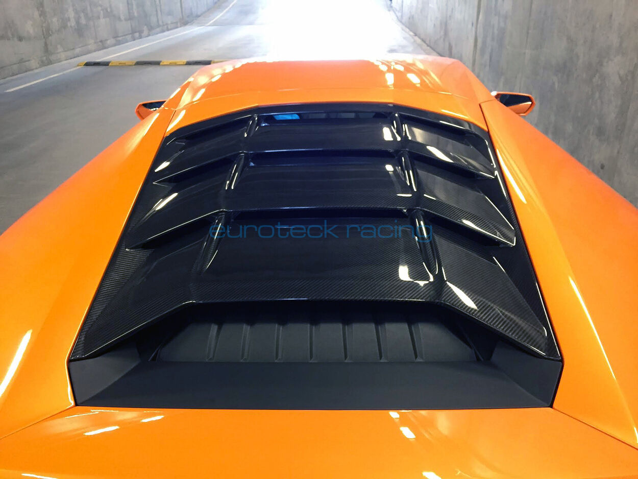 Lamborghini Huracan Carbon Fiber Rear Trunk Lid Boot Lid Engine Bay Cover NEW