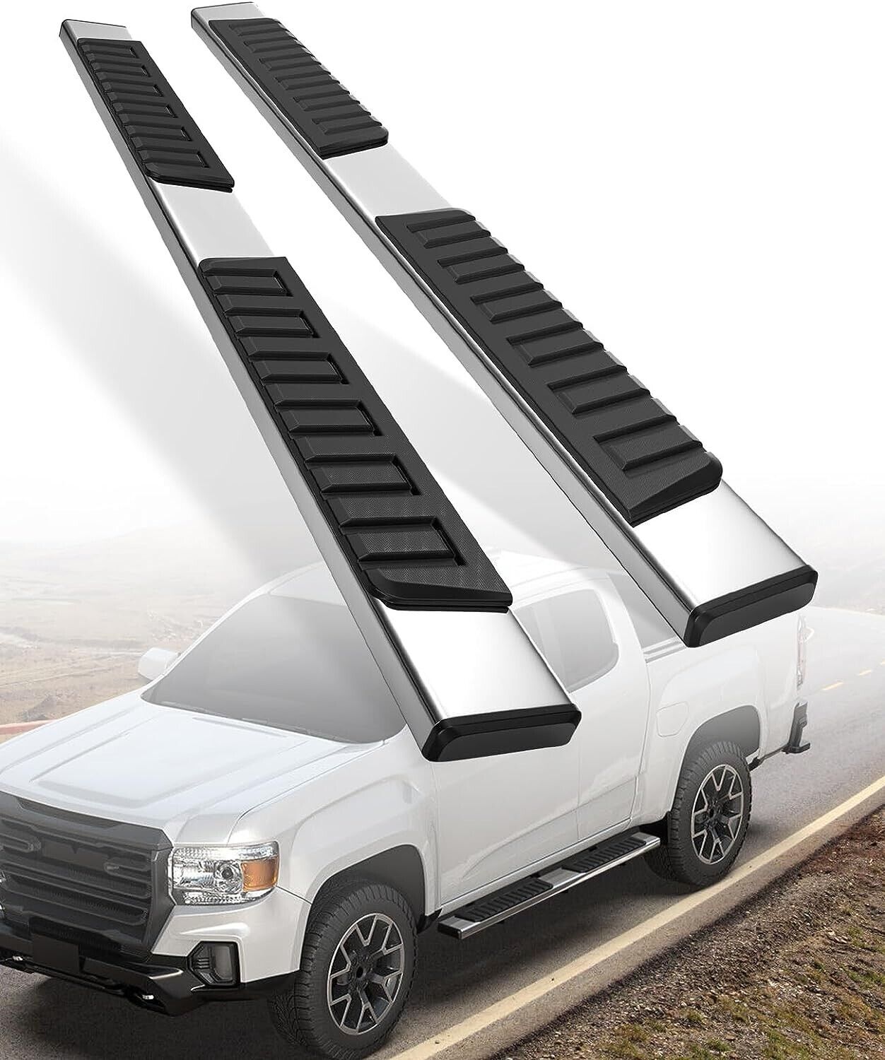 Fit 2007-2021 Toyota Tundra Double/Extended Cab Running Boards 6\'\' Side Steps OE