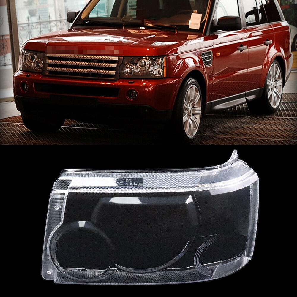 For Land Rover Range Rover Sport 2006-2009 Left Headlight Headlamp Lens Cover