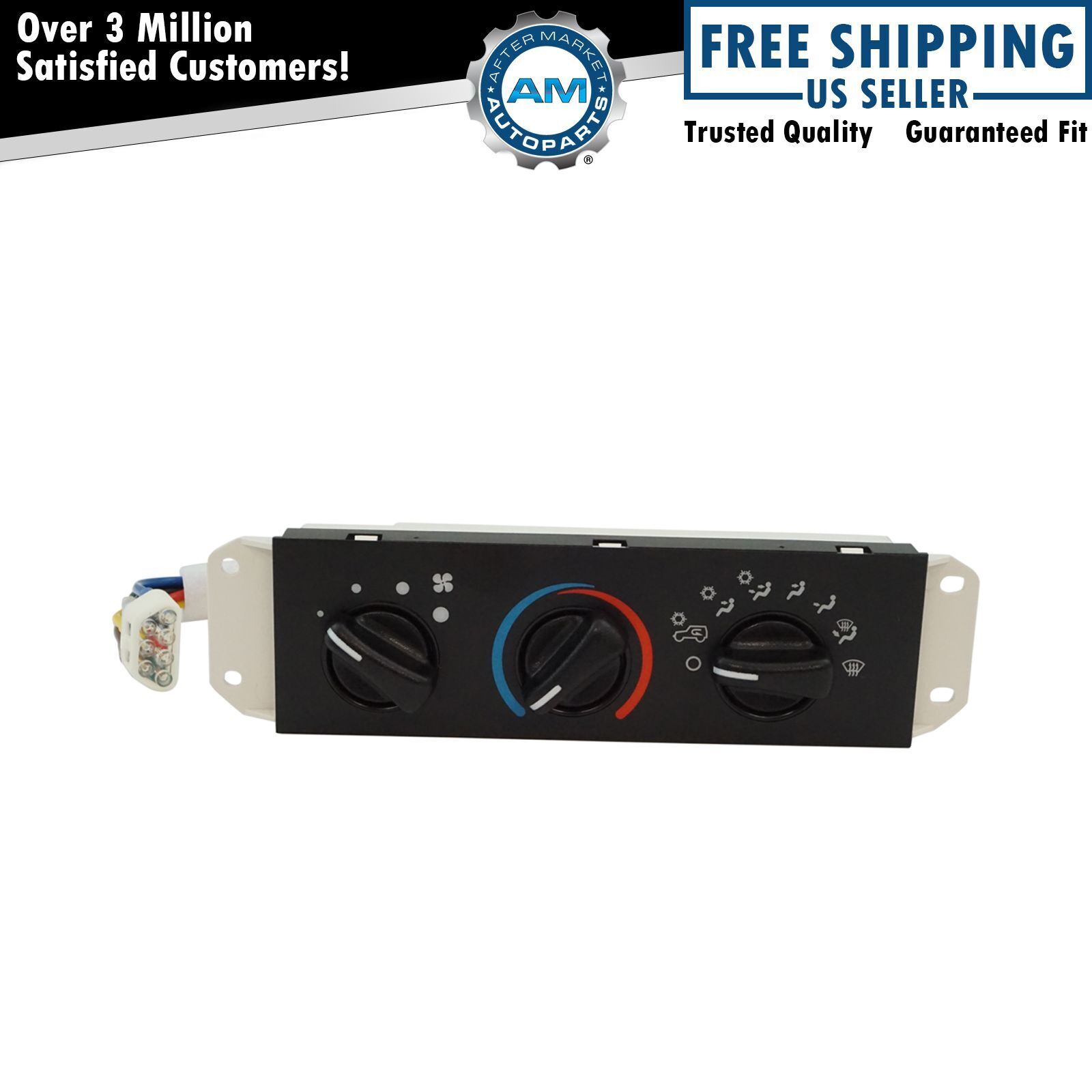 HVAC AC A/C & Heater Control with Blower Motor Switch for Jeep Wrangler TJ New