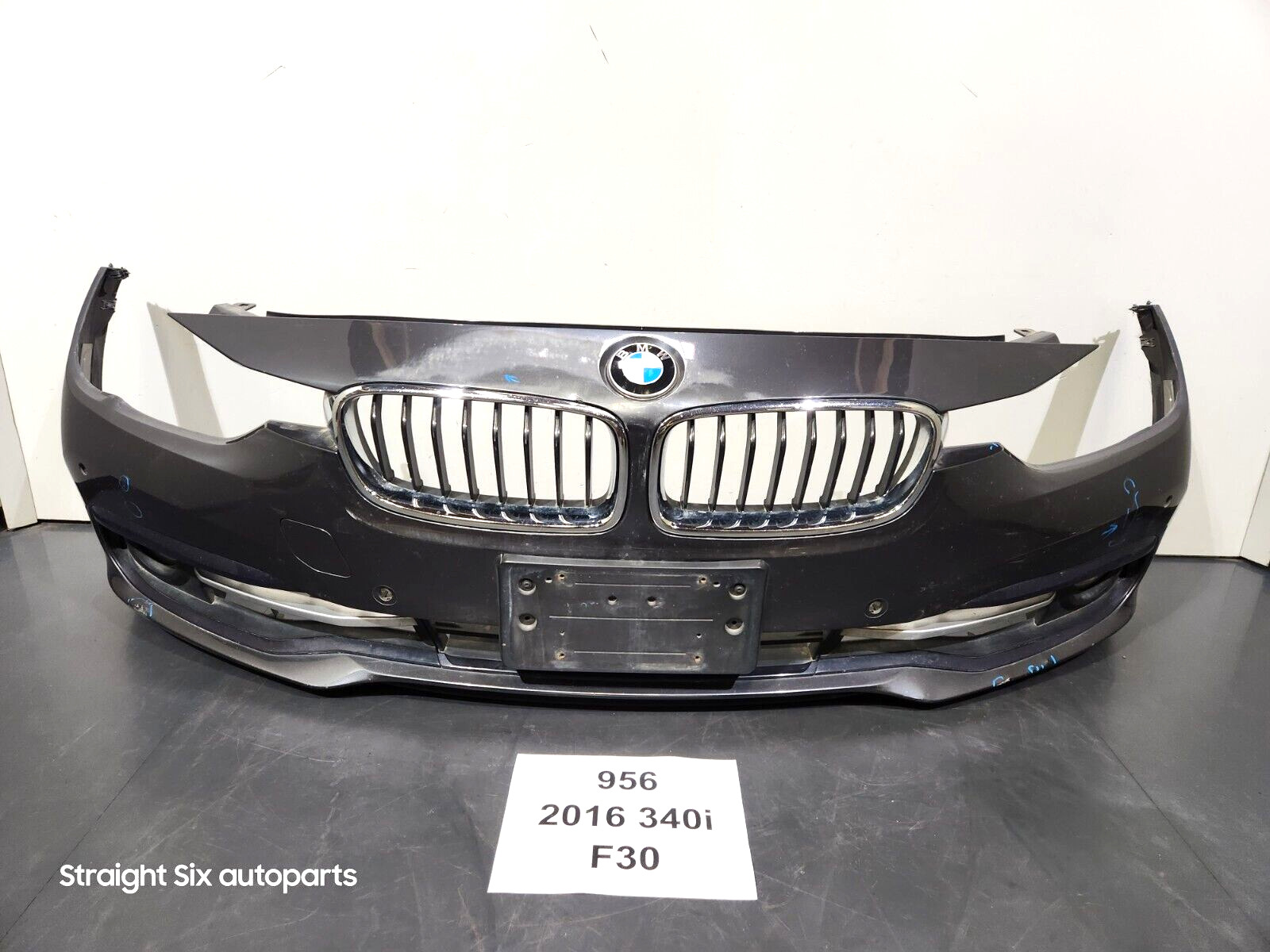 ✅ 16-18 OEM BMW F30 F31 LCI Front Bumper Cover COMPLETE PDC Gray B39 *NOTE