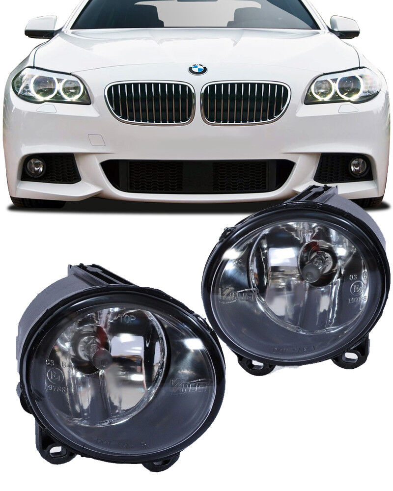 For BMW 2010-13 F10 582i 535i FRONT M SPORT PACKAGE REPLACEMENT FOG LIGHTS PAIR