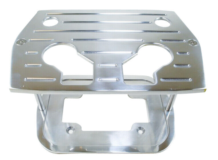 Optima Battery Tray Billet Polished Ball Milled Chevy Ford Mopar Fit 34/78 Group