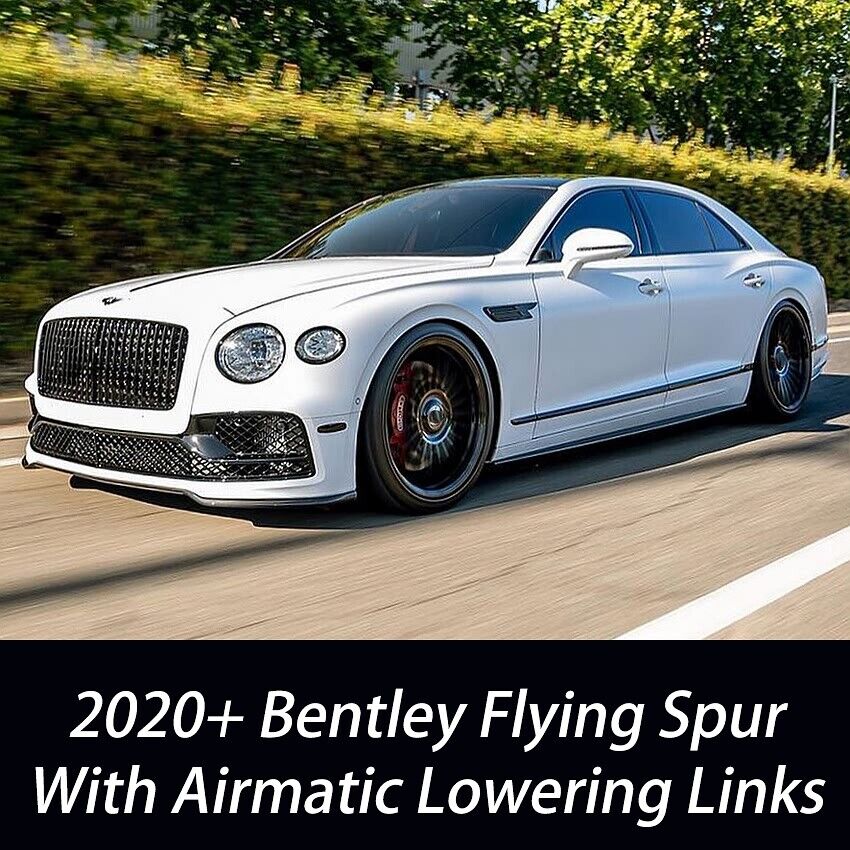 For 2020+ Bentley Flying Spur Adjustable Air Ride Suspension Lowering Kit Links