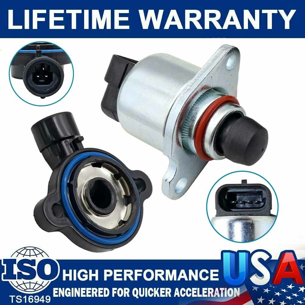 Throttle Position Sensor and Idle Air Control Valve Set For LS Chevy GM new