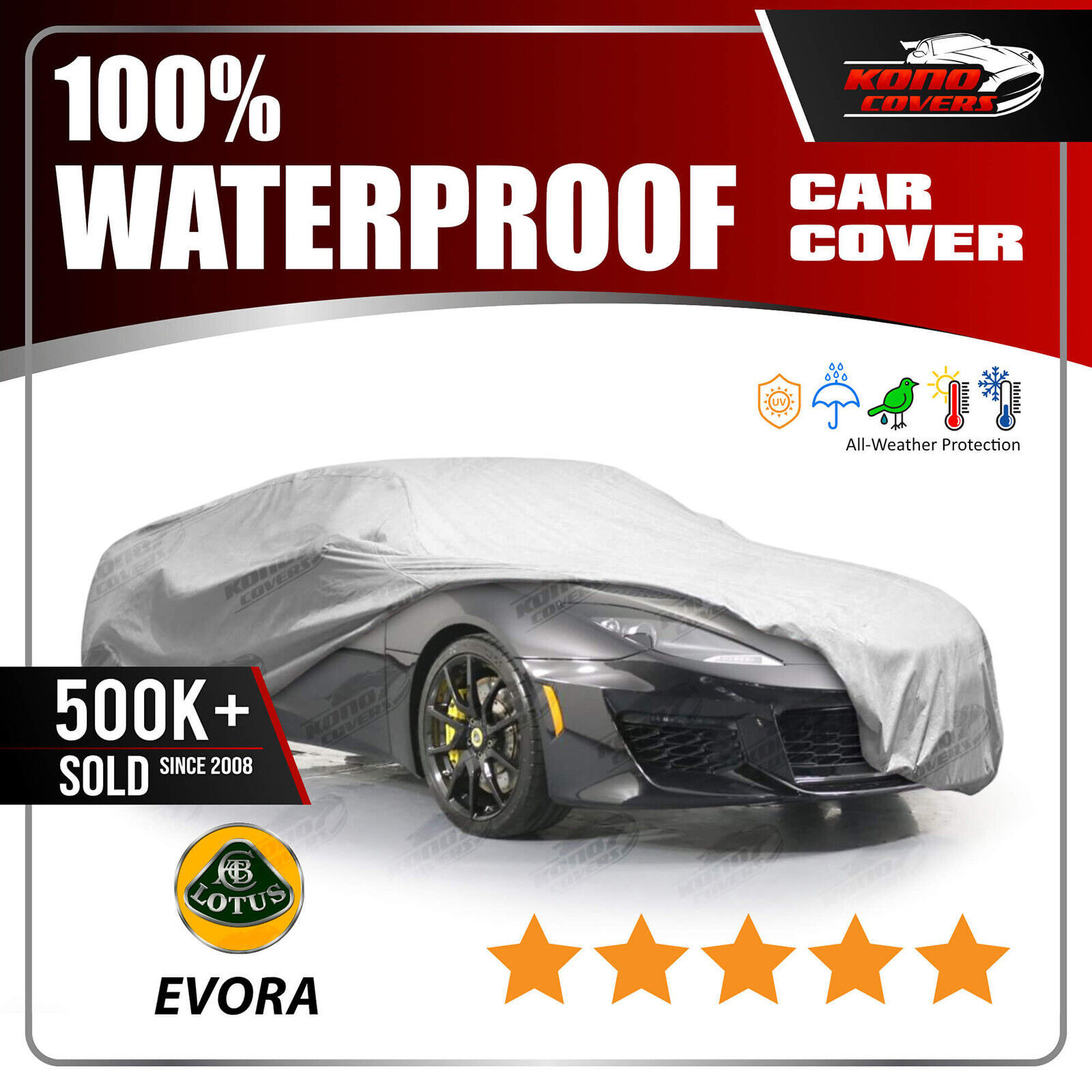 2010-2017 Lotus Evora CAR COVER - ULTIMATE� HP 100% All Season Custom-Fit
