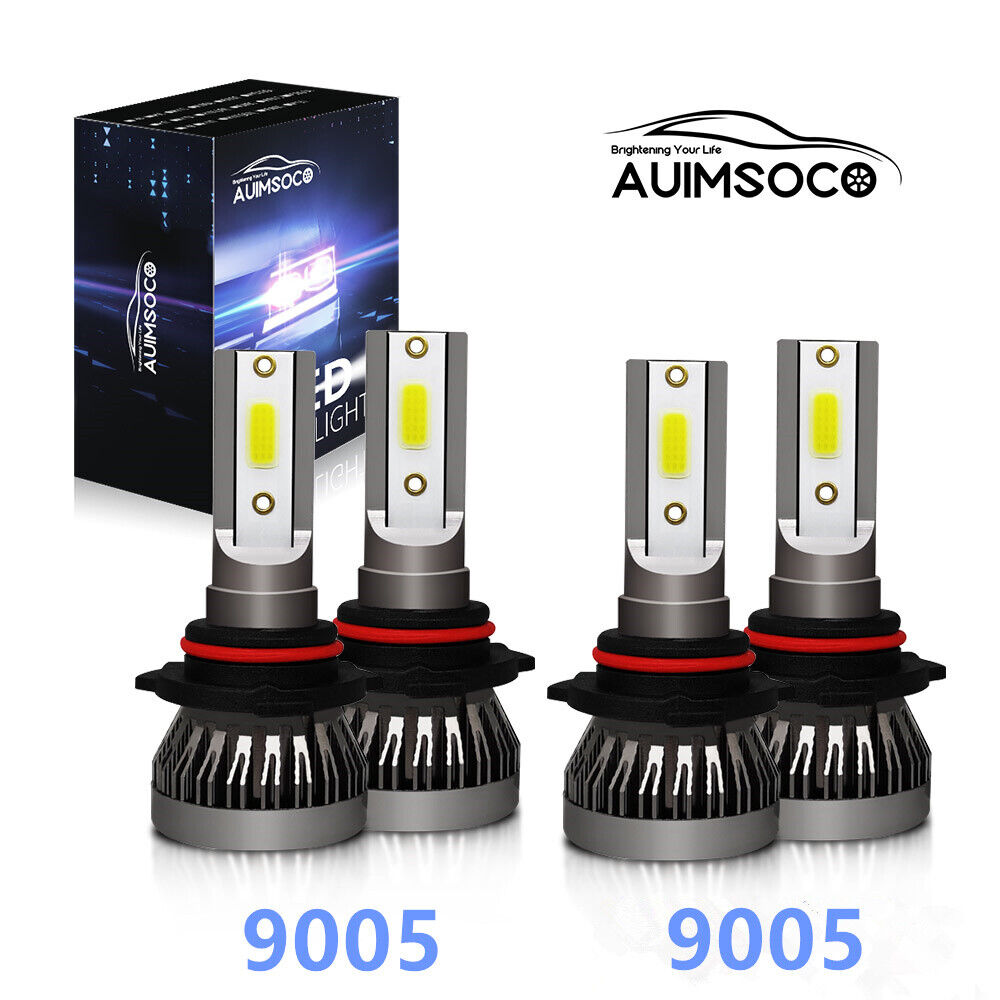 For Plymouth Prowler 1997 1999-2001 6000K LED Headlight Bulbs High Low Beam
