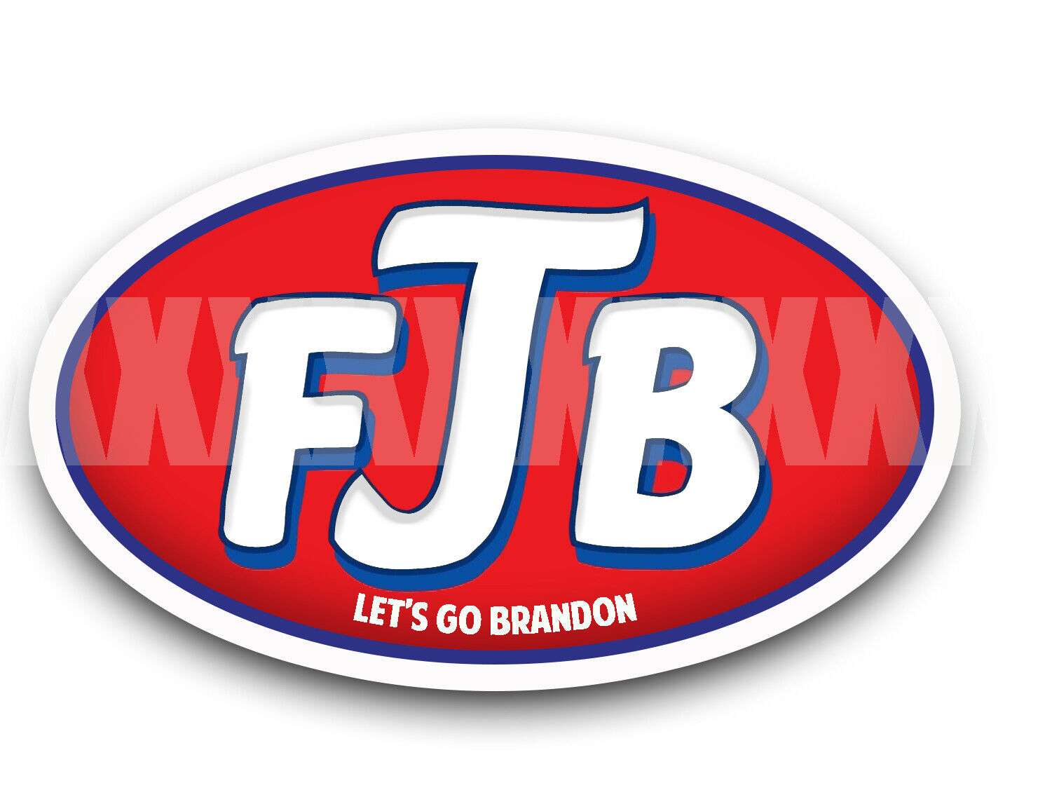Let\'s Go Brandon FJB Oil Retro Style Joe Biden Political Sticker Decal STP