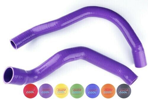 Purple Silicone Radiator Coolant Hoses Fit For 1991-2001 Jeep Cherokee XJ 4.0 l6