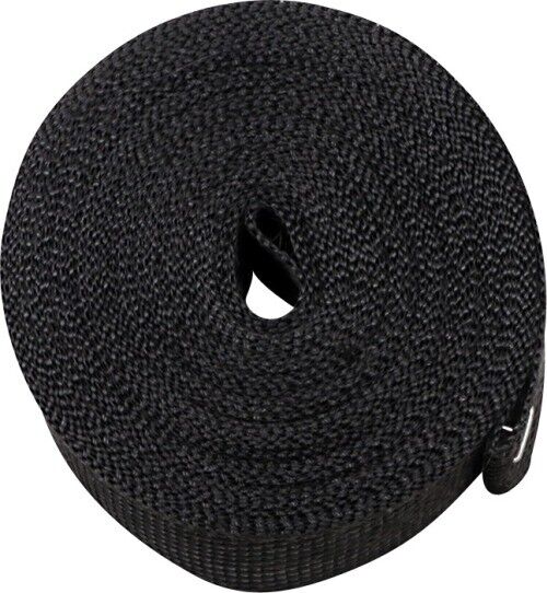 Cycle Performance Black Metallic 2 in. x 50 ft. Exhaust Wrap Lava Rock 50\'