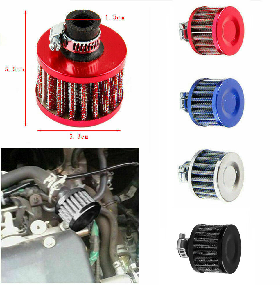 12mm Cold Air Intake Filter Turbo Vent Crankcase Car Breather Valve Cover USA