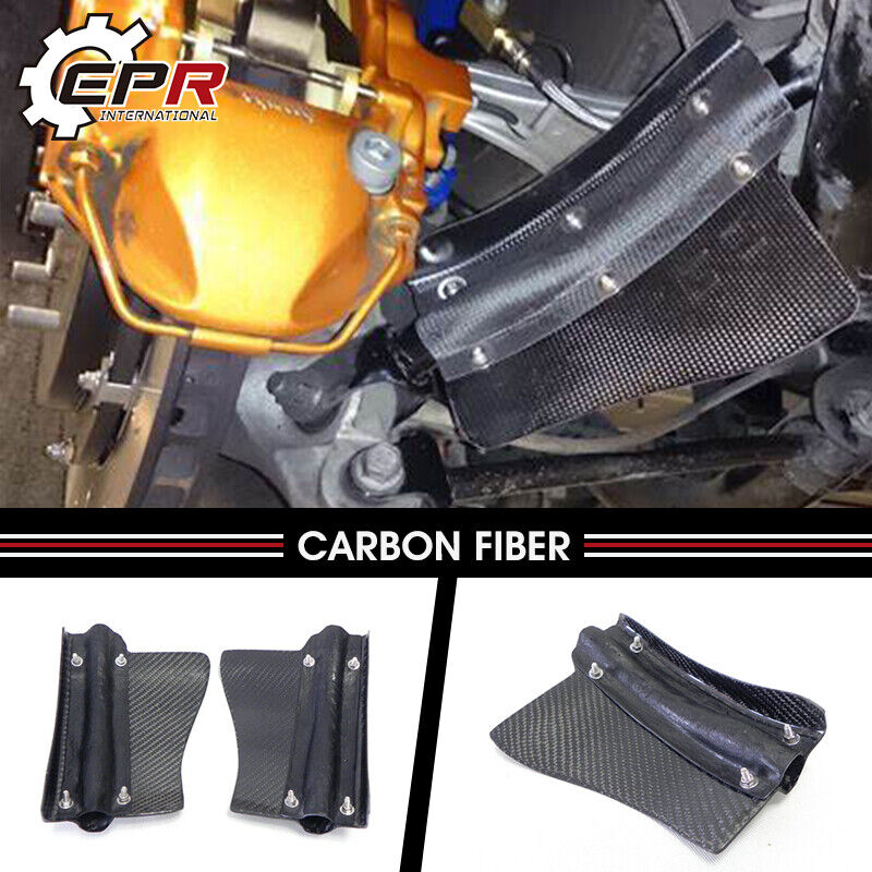 For 2008-2011 Nissan R35 GTR Carbon Fiber Rear Brake Cooling Sets BodyKits 4Pcs 