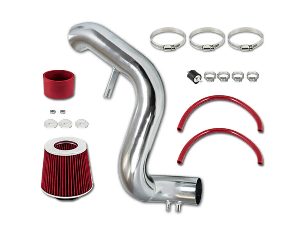 Red Cold Air Intake Induction Kit + Filter For 2011- 2014 Sonata 2.4L L4