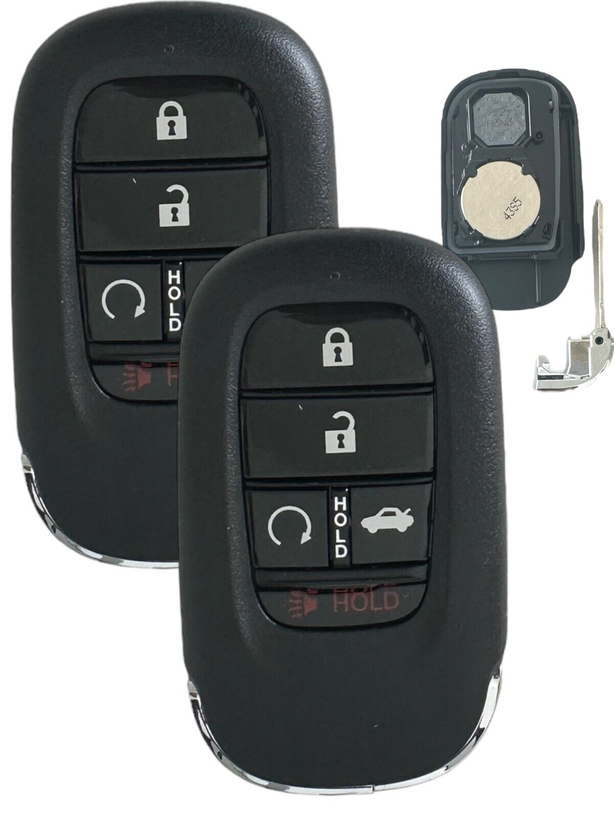 2 For 2022 2023 Honda Accord  Keyless Prox Smart Key Remote Start KR5TP-4