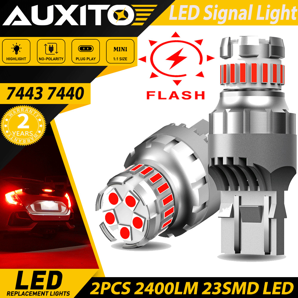 23-LED Red Strobe/Flashing Blinking Lamp for Honda Accord Civic Brake Tail Light