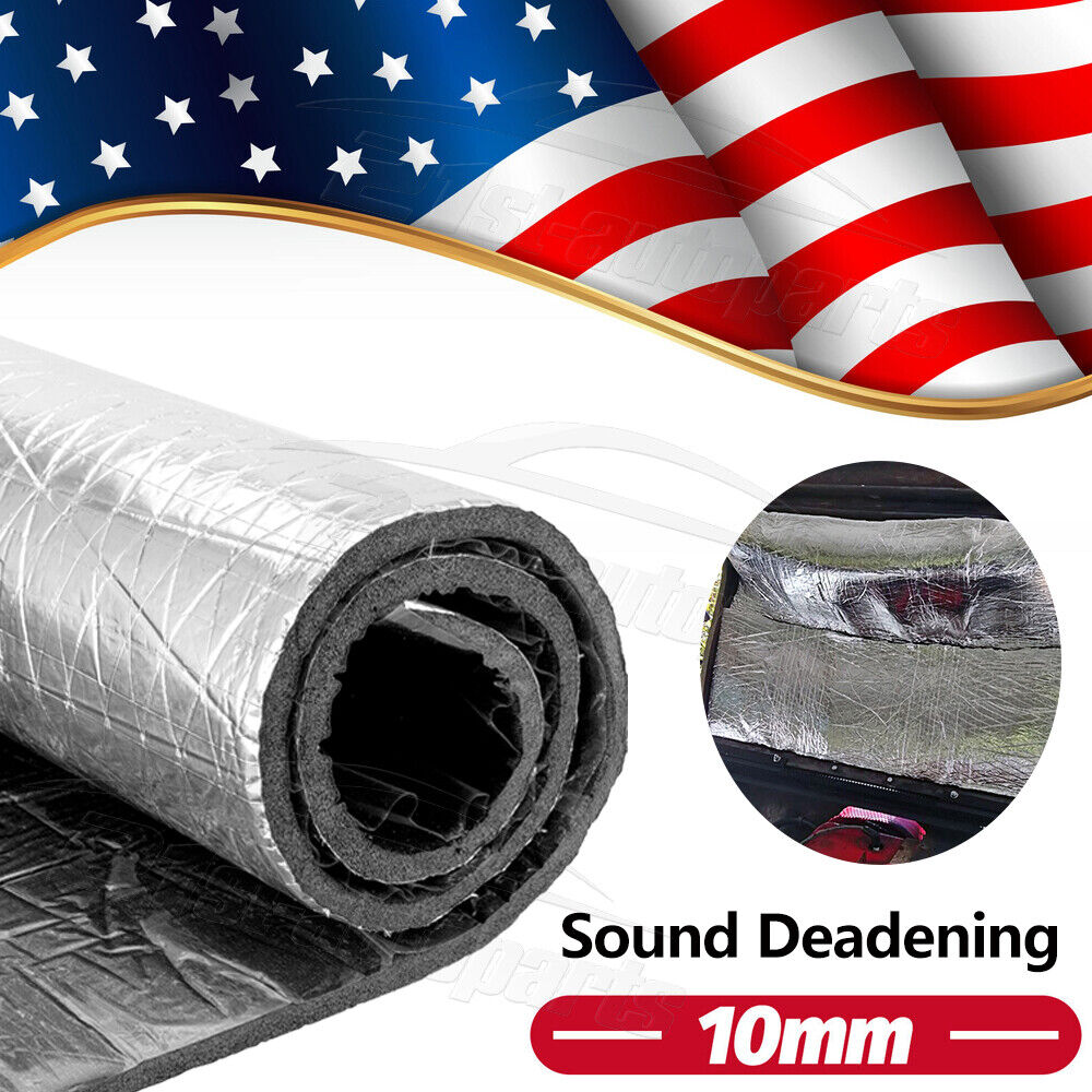 80x39” Automotive Sound Deadening Insulation Heat Barrier Noise Proof Deadener