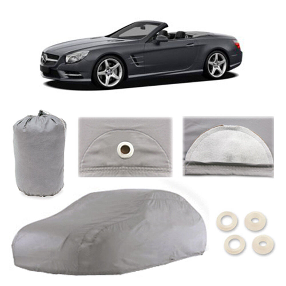 Mercedes-Benz SL550 4 Layer Car Cover Fit Outdoor Water Proof Rain Snow Sun Dust