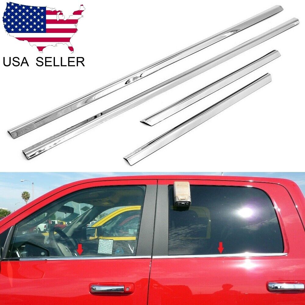 For 2005-2015 Nissan Armada Stainless Steel Chrome Window Door Sill Trims