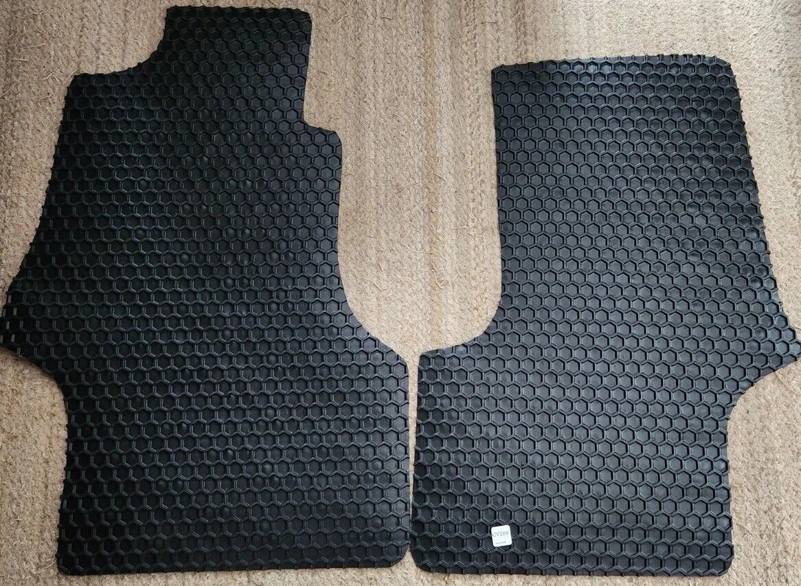 Front 2 Piece HexoMat Rubber Custom Fit Floor Mats for Chevy Impala 2014-2020