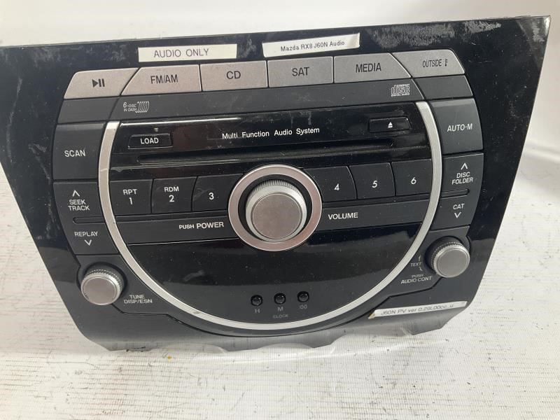 09-11 Mazda RX-8 AM/FM Radio Receiver CD Player OEM B