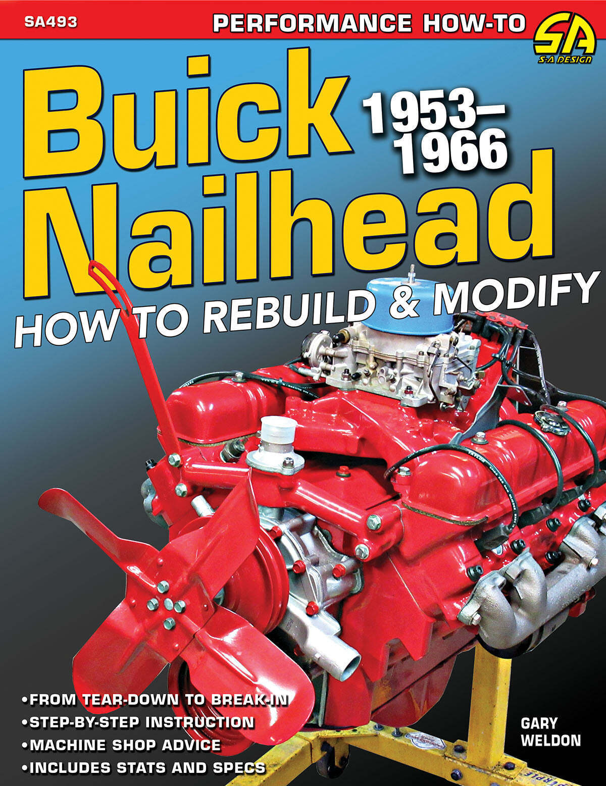 Buick Nailhead engine 1953-1966 Rebuild Modify book manual 264 322 364 401 425