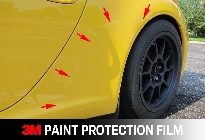 2005 - 2012 Porsche 997 911  -3M Paint Protection Film Clear Stone Guard Set L/R
