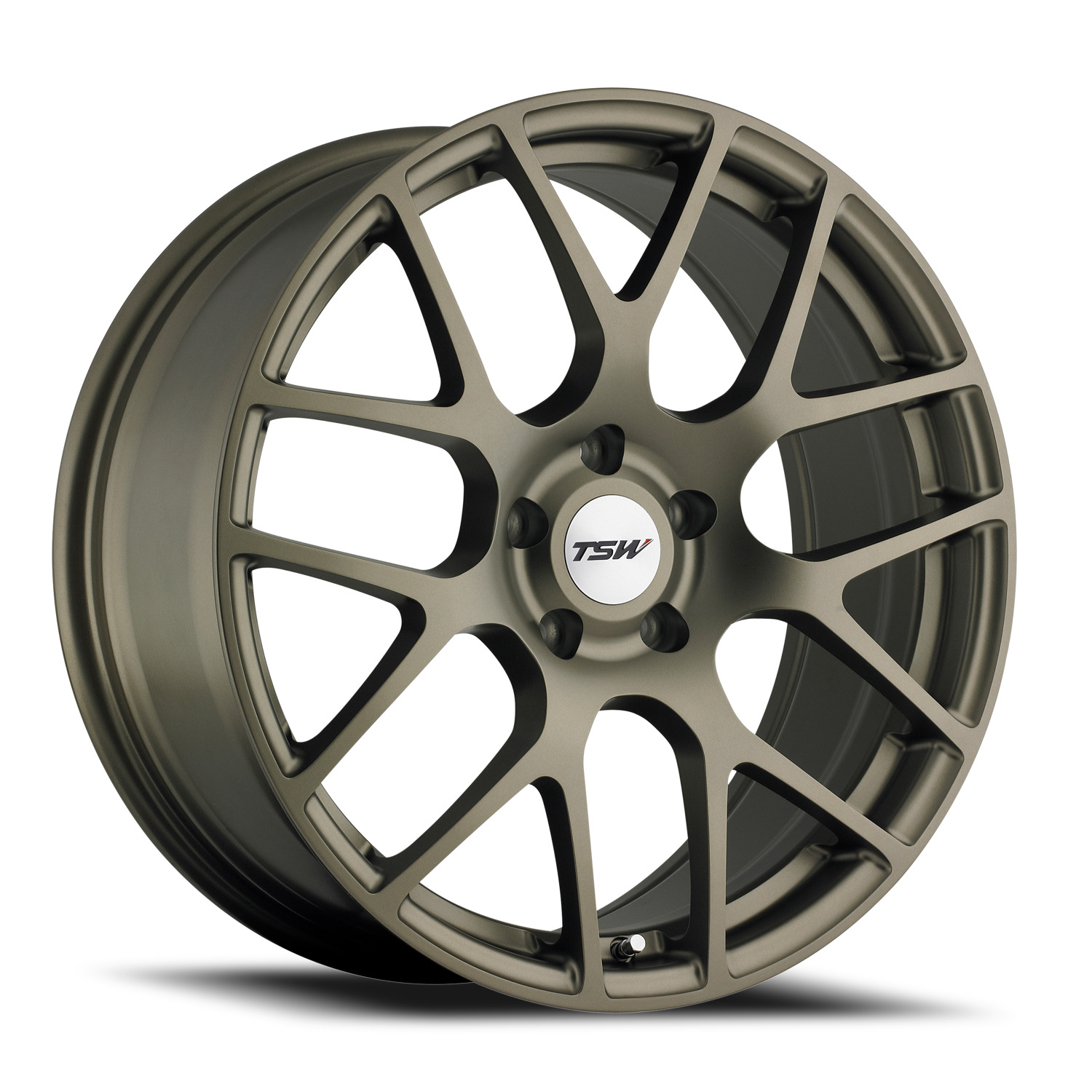 1 New 19X8 35 5X100 TSW Nurburgring Bronze Wheels/Rims 19 Inch 57265