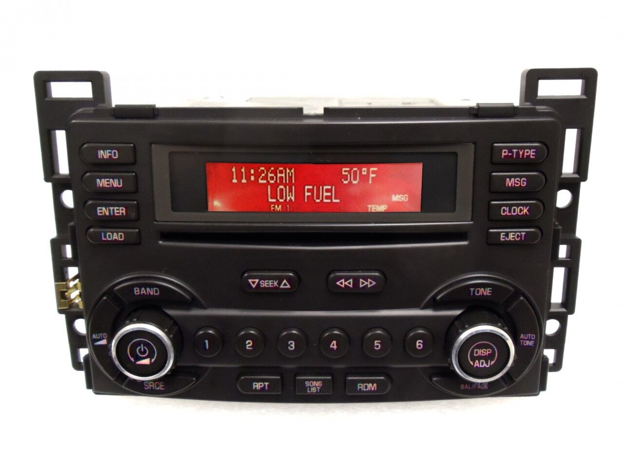 2006 - 2009 PONTIAC G-6 G6 Radio 6 Disc Changer CD Player OEM Player Receiver