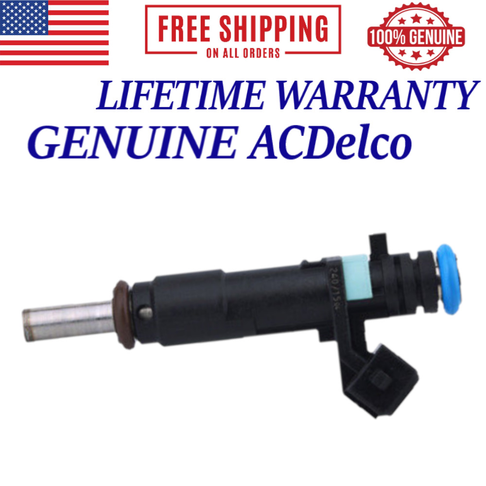 OEM ACDelco Single Fuel Injector For 2011-2017 Chevrolet 1.8L I4 (PN 55570284)