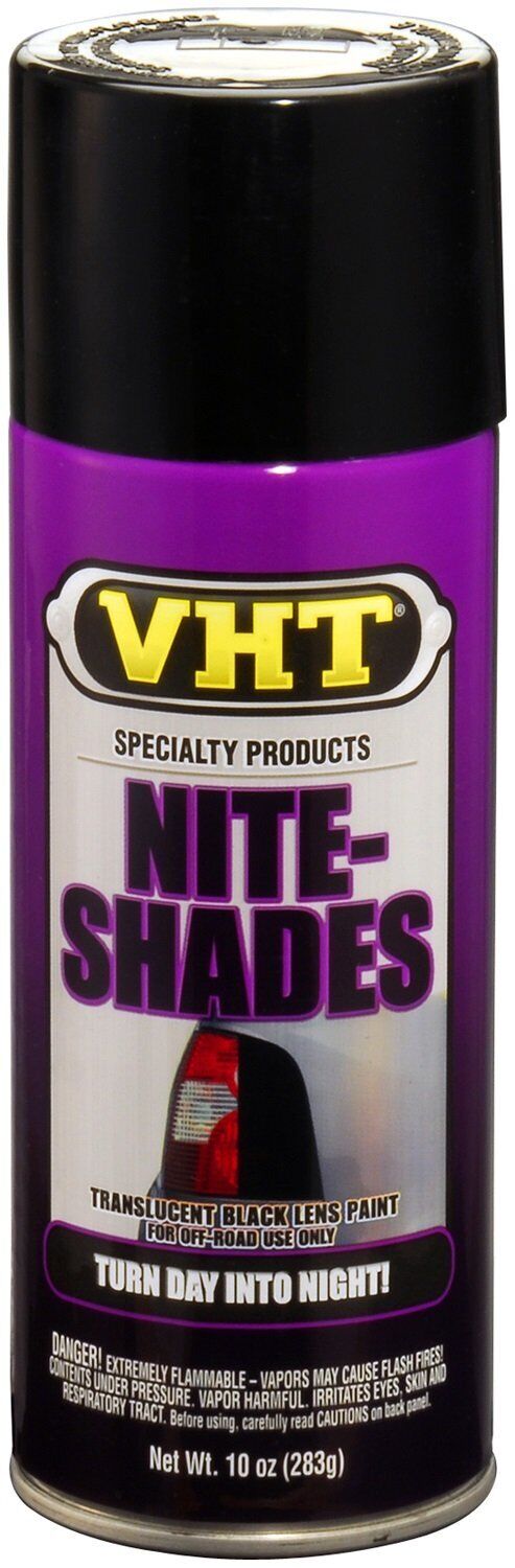 VHT SP999 Nite-Shades Lens Cover Tint Translucent Black Paint Can 10 Oz. Single