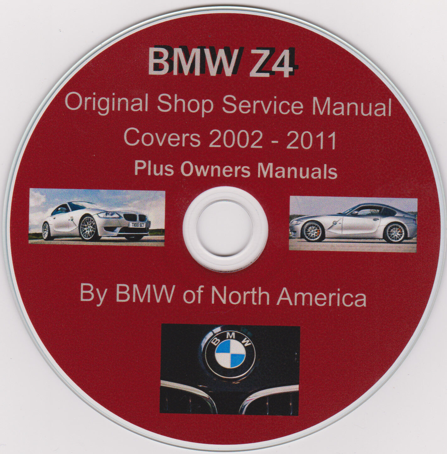 BMW Z4 2002 -2011 By BMW of N.A. Dealer Service Shop Manual.PLUS Owners Manuals 