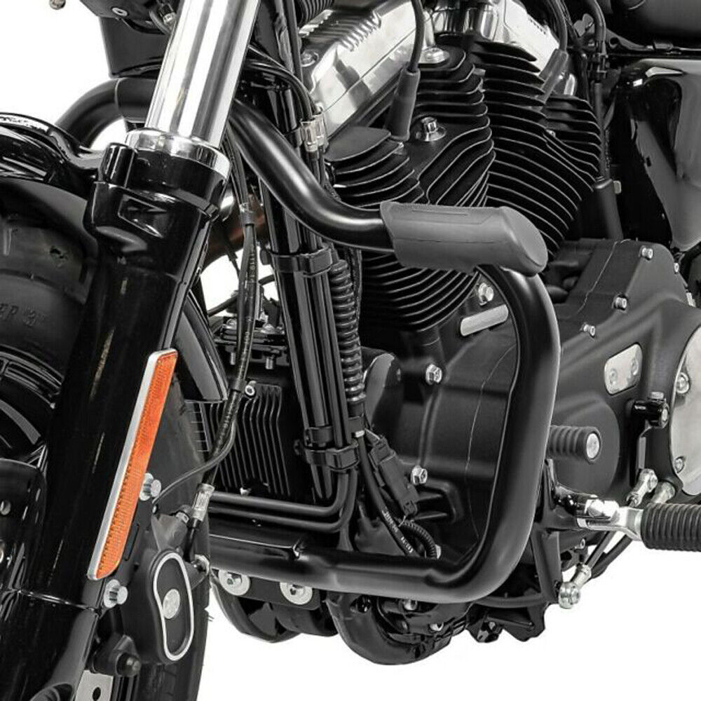 Mustache Engine Guard Highway Crash Bar For Harley Sportster XL 883 1200 2004-up