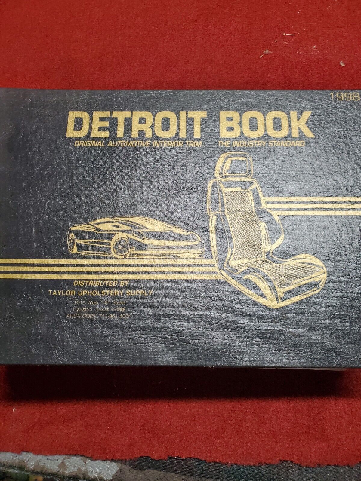 Detroit Auto Book 1994 Auto Upholstery Detroit Body Products