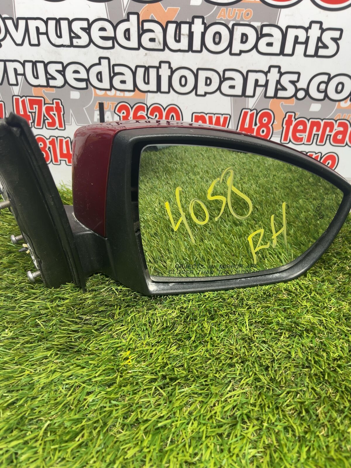 15-18 FORD FOCUS Right Door Mirror PN F1EB17682FE5DST