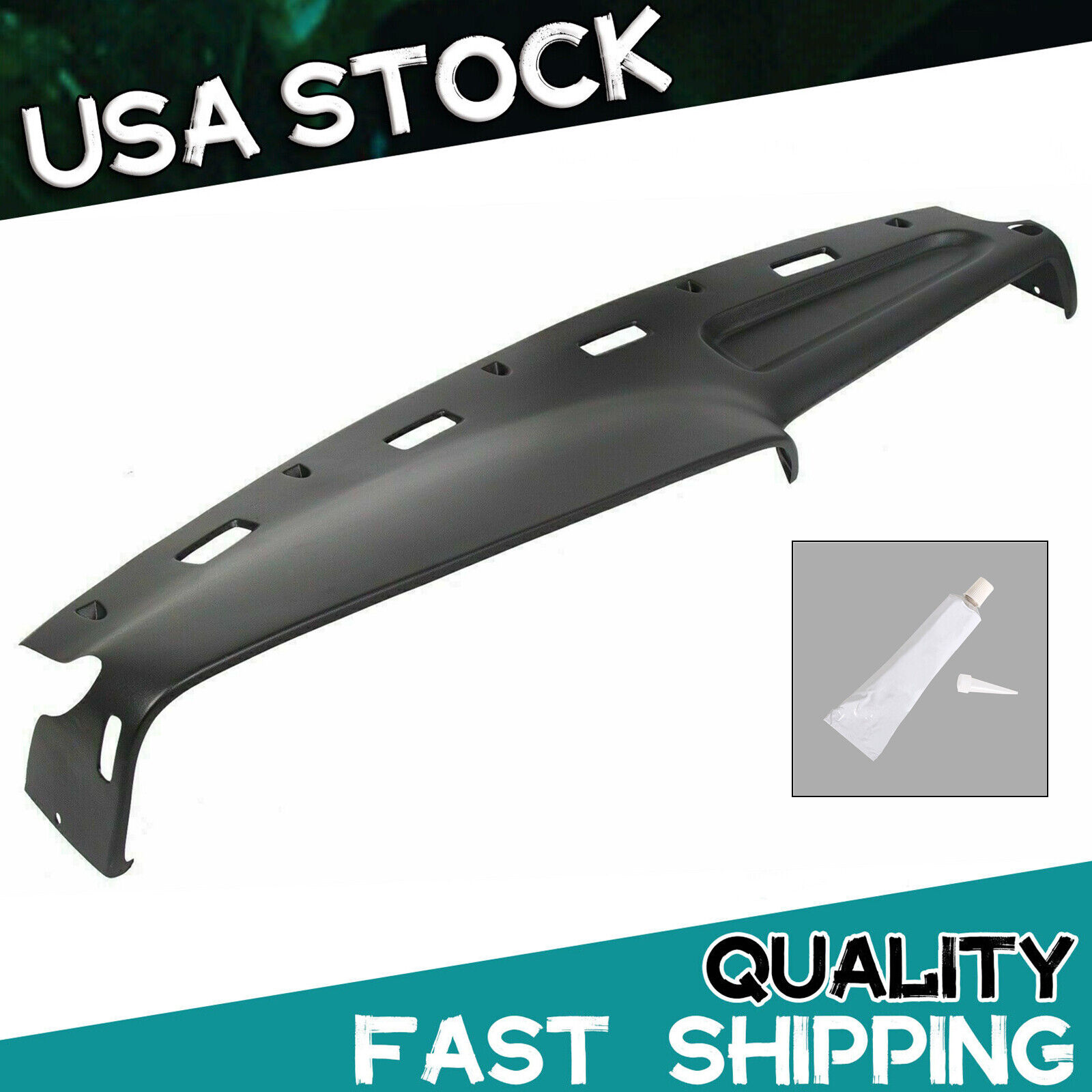 For 94-97 Dodge Ram 1500 2500 3500 Dash Cover Cap Molded Dashboard Overlay pad