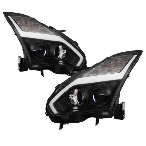 Spyder 5085696 Projector Headlights; Black For 09-14 Nissan GT-R NEW