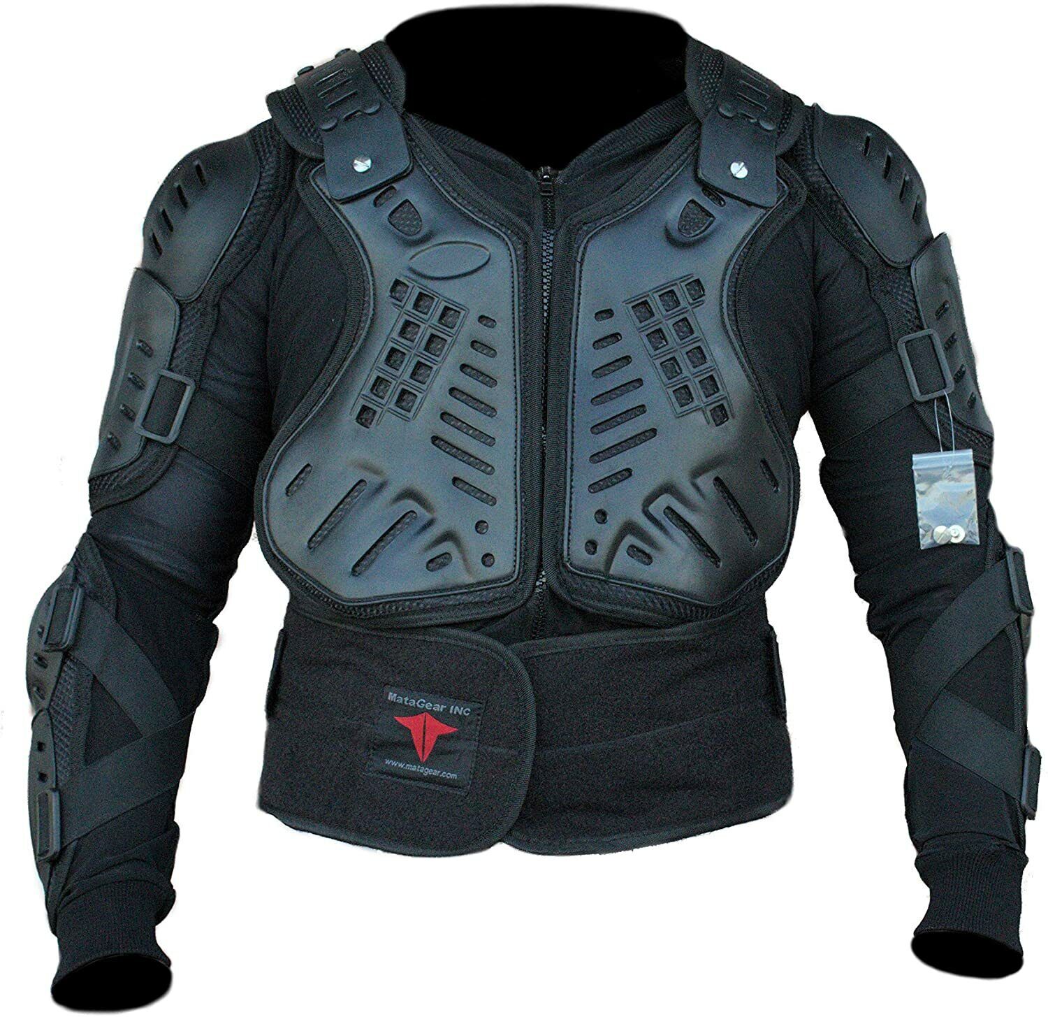 Motorcycle Full Body Armored Racing Motocross Jacket Spine Chest Protective Gear