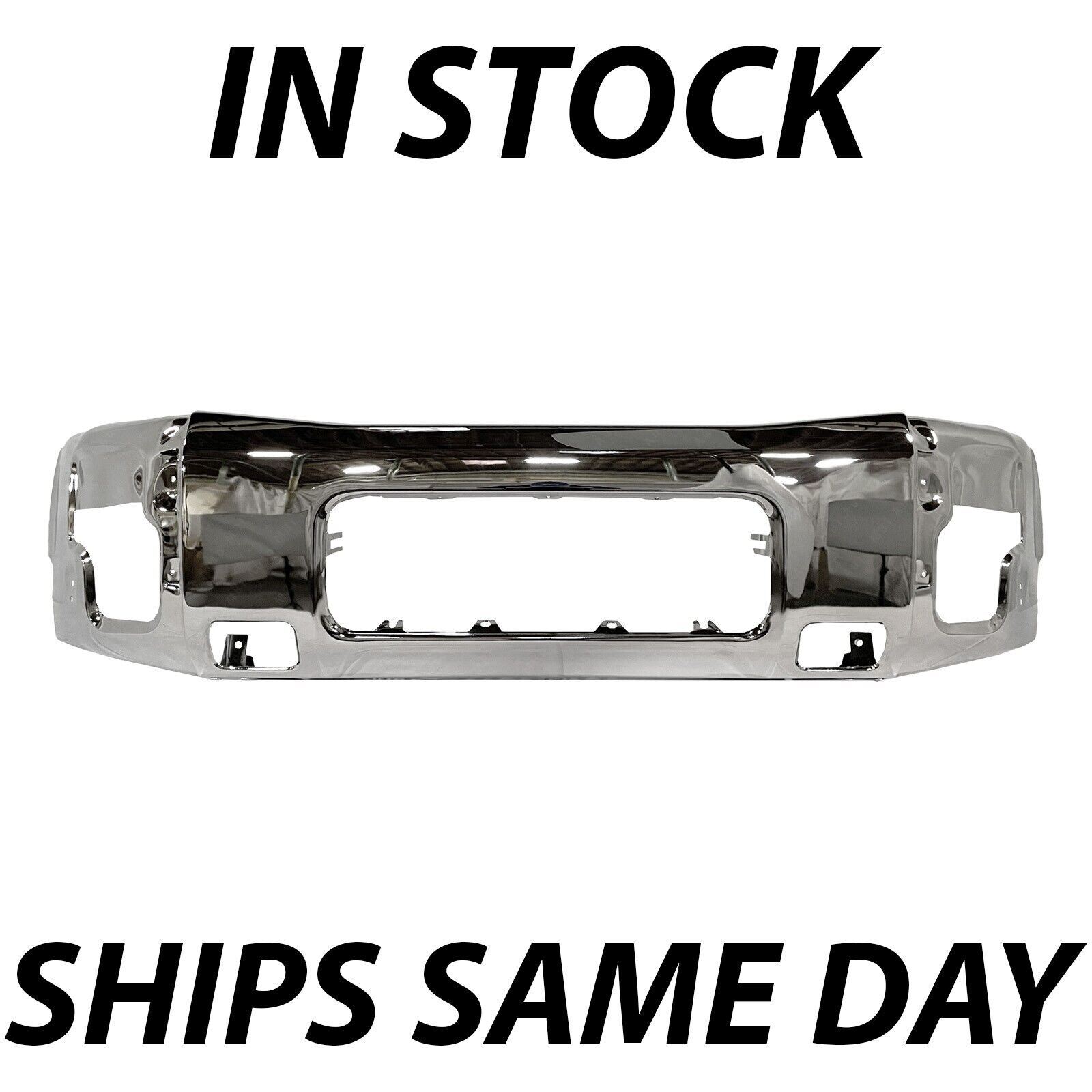 NEW Chrome - Front Bumper Face Bar Replacement for 2004-2014 Nissan Titan Armada