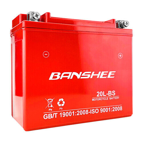 Banshee Replaces YTX20L-BS Yamaha Big Bear Grizzly Kodiak YFM400 450 600 660 700