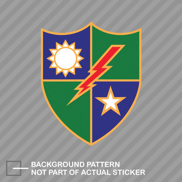 US Army 75th Ranger Regiment Distinctive Unit Insignia Sticker Decal Vinyl