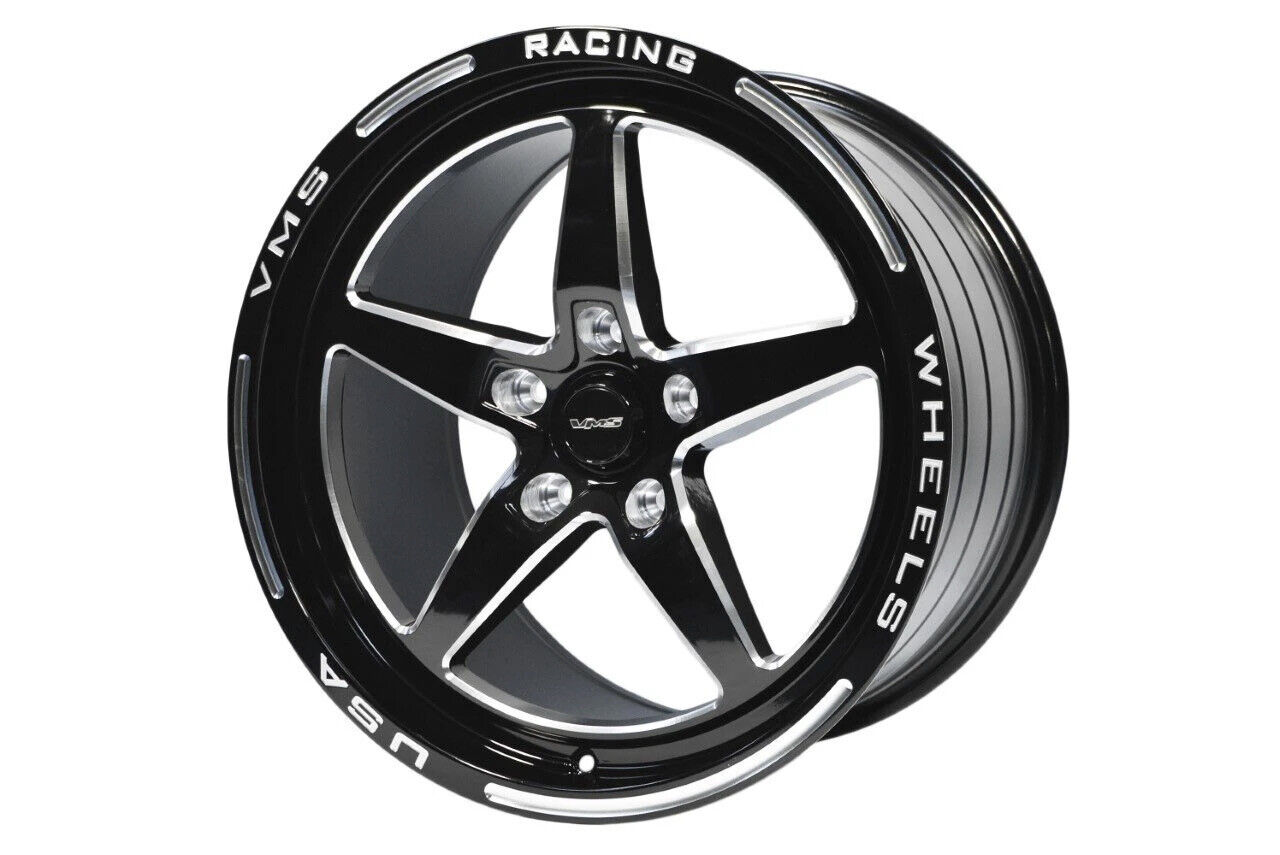 VMS Racing V-Star 5 Spoke Wheel Rim 17x11 5x115 +2 ET For 19 22 Dodge WideBody 