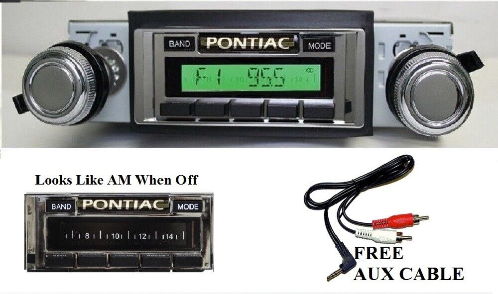 1978-81 Firebird Radio w/ FREE Aux Cable + 230 Stereo  Radio