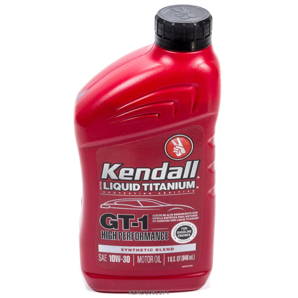 Kendall 10w30 GT-1 1Qt. Synthetic Blend D1081194