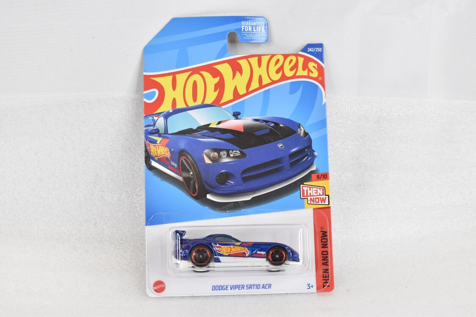 💎 Hot Wheels 2022 Dodge Viper SRT10 ACR (Blue) 9/10 THEN AND NOW
