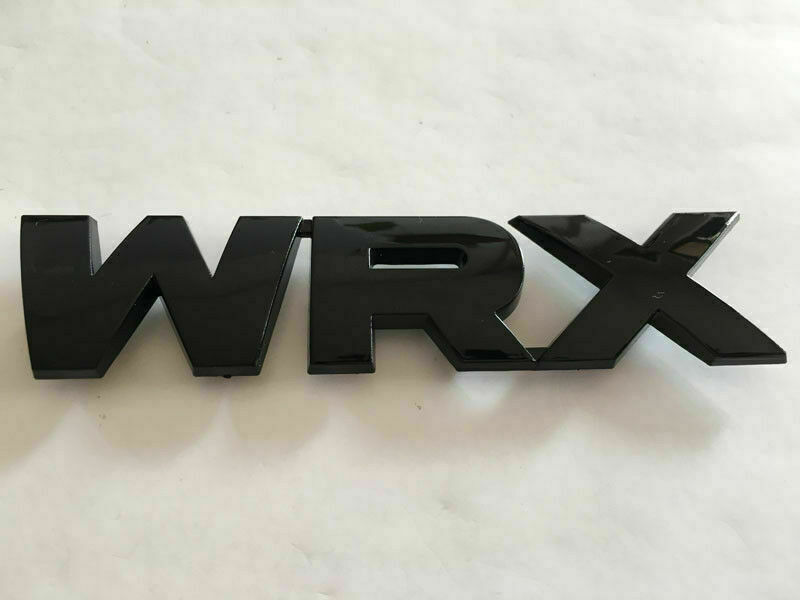 BRAND New jdm W.R.X Grill Badge Front Emblem Grilles fit all cars