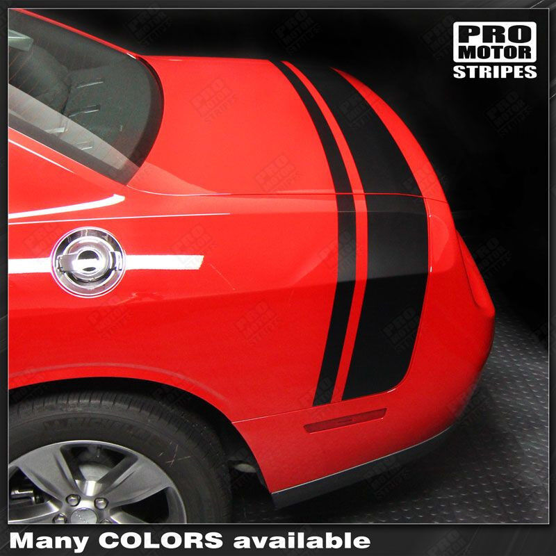 Dodge Challenger 2008-2021 Scat Pack Style Rear Stripes Decals (Choose Color)