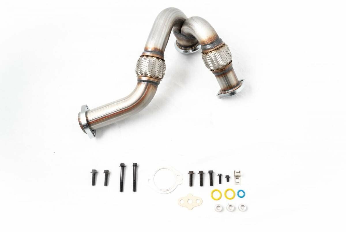 Rudy's HD Y-Pipe Up Pipe Turbo Install Kit For 2003-2007 Ford 6.0 Powerstroke 