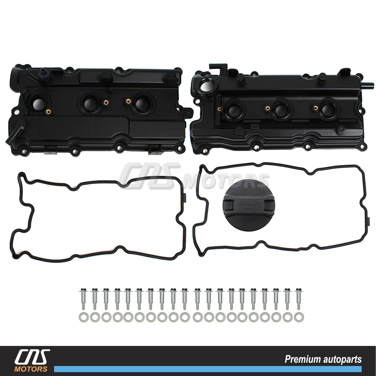 Valve Covers & Gasket Bolts for 02-09 NISSAN Altima Maxima Murano Quest I35 3.5L