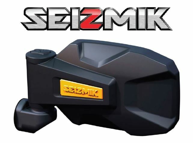 Yellow Seizmik Strike Side View Mirrors for 2010-20 Can-Am Commander 800 / 1000